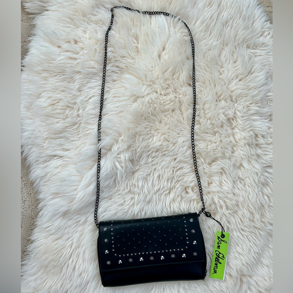 Sam Edelman Bartlett Studded Chain Wallet/Purse NWT